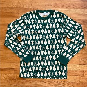 Hanna Andersson Adult Holiday Long John Pajama Top - UNISEX Medium